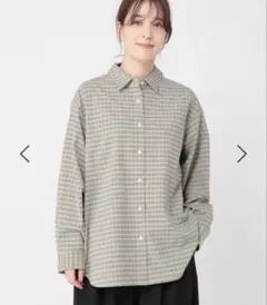 スタジオクリップ　チェックシャツ