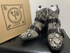 新品ヨースケ YOSUKEショートブーツ 27cmメンズウエスタンブーツ 