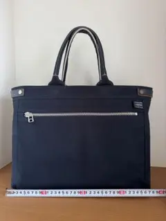 美品 ポーター トートバッグ 希少レア色　ネイビー BN5355○PORTER GIRL ポーターガール ネイキッド トートバッグ