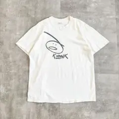 90s KLONK USA製 フェイスプリント 半袖 Tシャツ tee