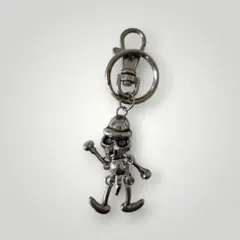 スカル メタルキーホルダー　ドクロ　ガイコツ