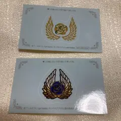 キンプリ　ステッカー　エーデルローズ　シュワルツローズKING OF PRISM