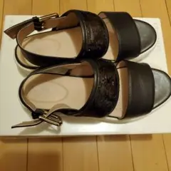 GEOX D WIMBLEY サンダル ブラック 37.5のサムネイル