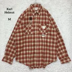 Karl Helmut カールヘルム チェック柄ネルシャツ ピンクハウス 日本製