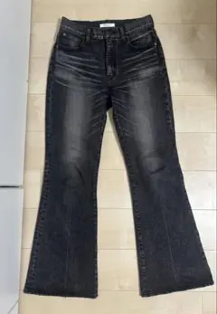 MOUSSY MVS BLACK FLARE サイズ27