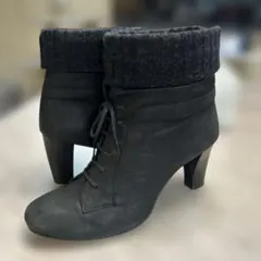 ラボキゴシワークス⭐︎折り返しレースアップブーツ