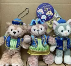 ディズニーシー 15周年 ぬいぐるみバッジ