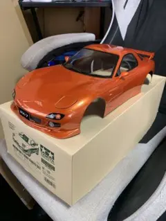 TAMIYA MAZDA RX-7 FD3Sボディ メタリックオレンジ ラジドリのサムネイル