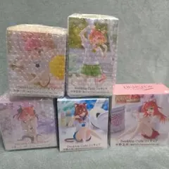 五等分の花嫁　中野一花　中野二乃　中野三玖　中野四葉　中野五月　フィギュアセット