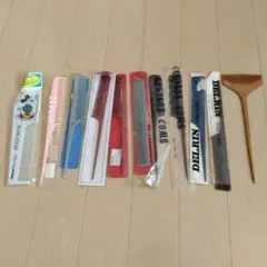 くし　コーム　プロ　つげ櫛　delrin cesibon ミッキーのサムネイル
