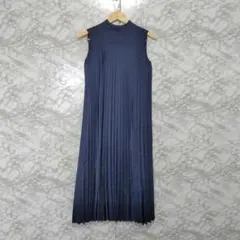 BEAUTY＆YOUTH ノースリーブワンピース プリーツ パーティードレス