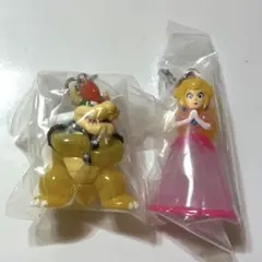 スーパーマリオ めじるしアクセサリー2 ピーチ クッパ