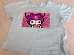 マイメロディ＆クロミ 半袖スパンコール Tシャツ 110