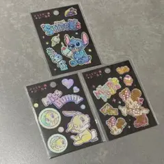 ディズニー ジュエリー風シール レア 3枚セット