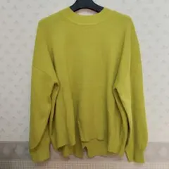 earth music&ecology ライムグリーン セーター F