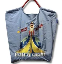 Ball & Chain エコバッグ M ROCKET ラベンダー