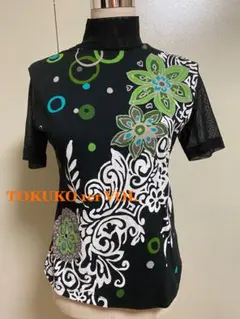 ハイネックカットソー