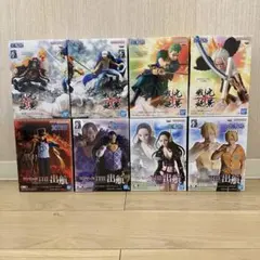 ワンピース　戦光絶景　THE出航　フィギュア　まとめ売り8体セット
