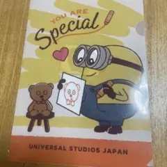 ユニバーサルスタジオジャパン(USJ)セサミストリート・ミニオン クリアファイル