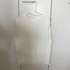 23区 コットンニットベスト