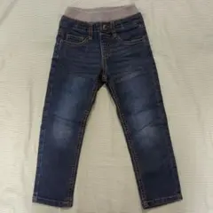 110サイズ ダークブルーデニムパンツ