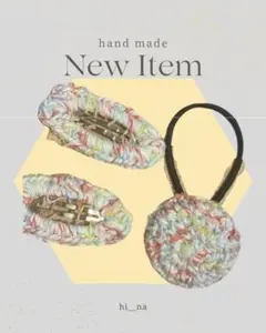 ヘアゴム　ヘアピン 3点セット