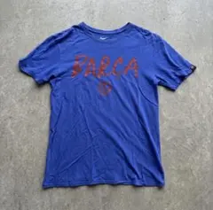 Nike BARCA Tシャツ ブルー Mサイズ　古着のサムネイル