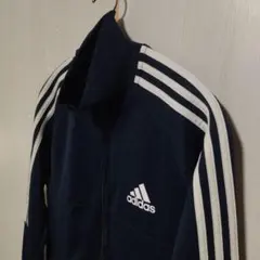 アディダス AEROREADY ジャージ ジャケット メンズ Sサイズ 紺/白