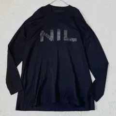 未使用級✨NILøSニルズ FEAR IS YOUR ENEMY ロンT黒3