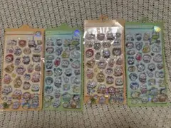 ちいかわの可愛い ぷくぷく立体シール4点✨