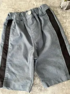 デニム調ハーフパンツ