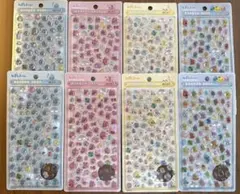 ボンボンドロップシール　しずくちゃんミニ　各2種　計8枚セット　国内正規品