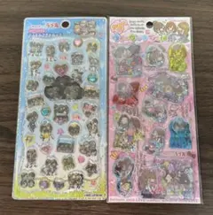 【正規品】ジュエルプチドロップ　ステッカー　ウォーターシール　ラブ友　2点セット