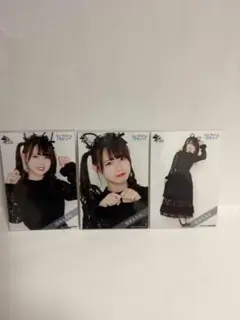 高嶺のなでしこ 松本ももな 黒猫衣装 生写真