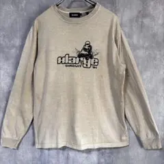 XLARGE ベージュ ロングスリーブ Tシャツ M