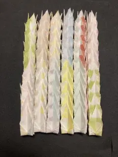 折り鶴　和紙千代紙　7.5cm×7.5cm 60羽