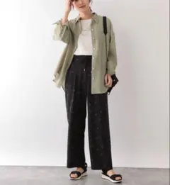 GLOBAL WORK イージーケアシアーシャツ長袖 グローバルワーク