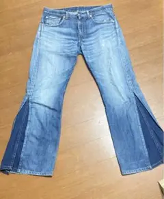 デニムリメイク　パンツ