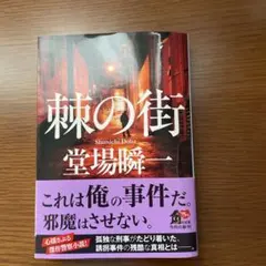 棘の街 堂場瞬一 角川文庫