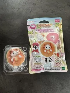 シルバニアファミリー キラキラくじ ラテネコの赤ちゃん 半券あり