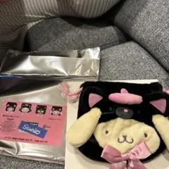 サンリオ まっくろあにまるず シークレット巾着 ポムポムプリン
