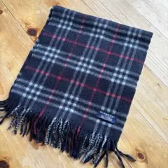 Burberry London カシミヤ100% ノバチェック マフラー - メルカリ