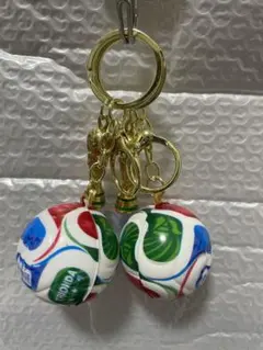 2026FIFAワールドカップ　サッカーボールキーホルダー　トロフィー2個