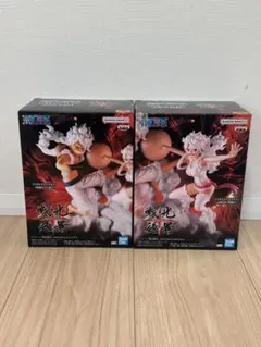 ワンピース 戦光絶景 ルフィ ボニー フィギュア 2個セット