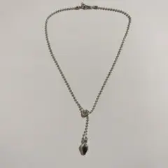 ヒナヒナ マンテル付き ロングネックレス シルバー ゴールド - メルカリ