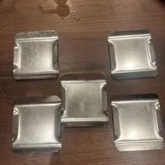 和風　花柄模様プレート 5個セット