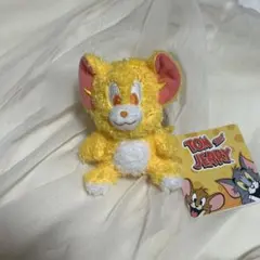 新品！トムとジェリー cotton candy マスコット ジュリー （黄色）