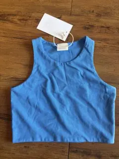 ZARA KIDS ノースリーブ トップス 131cm ブルーのサムネイル