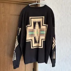 PENDLETON/ペンドルトン/バックプリント/袖プリント/ブラック/XL