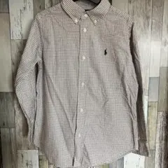 Ralph Lauren チェック柄 長袖シャツ 130